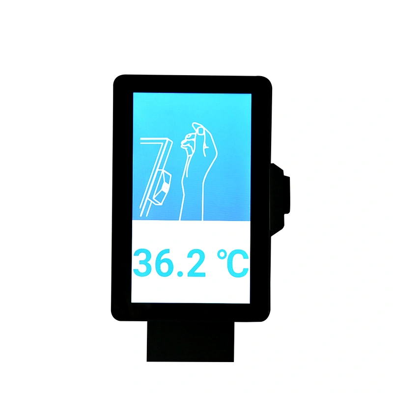 Temperature measurement + Hand washing induction machine