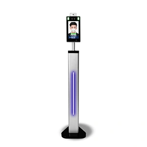 8 inch floor standing face temperature detection and recognition terminal