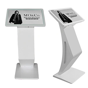 Small Size 19  22 Inch all in one pc LED Digital kiosk touch screen floor stand