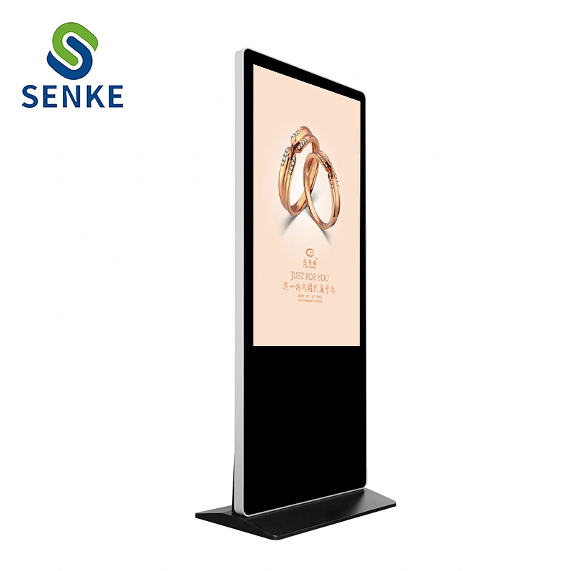 65 inch floor standing touch screen digital signage display for advertising