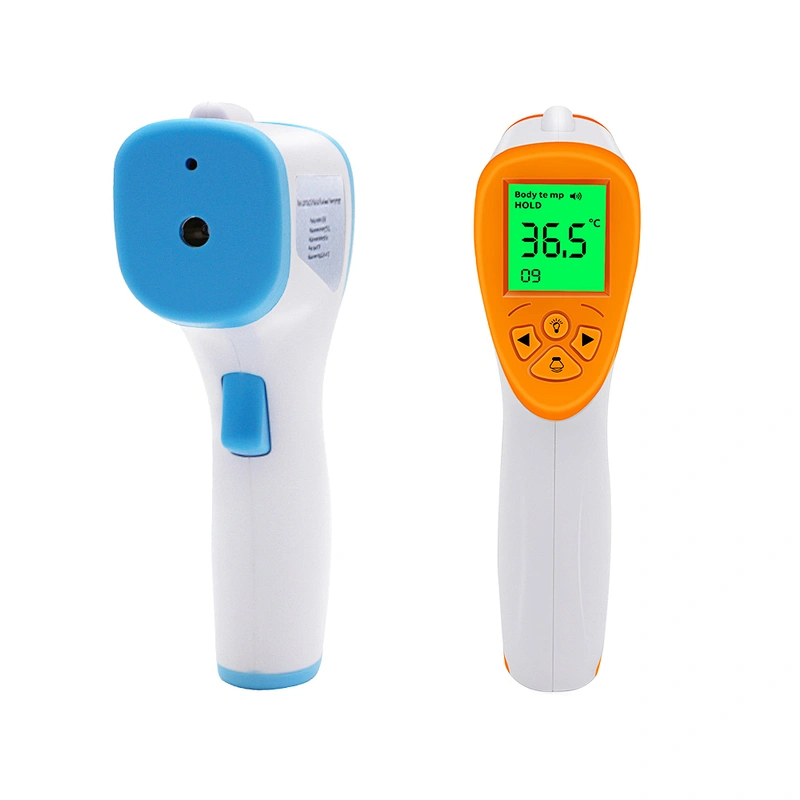 Non touch digital infrared forehead body measurement gauge with longer distance