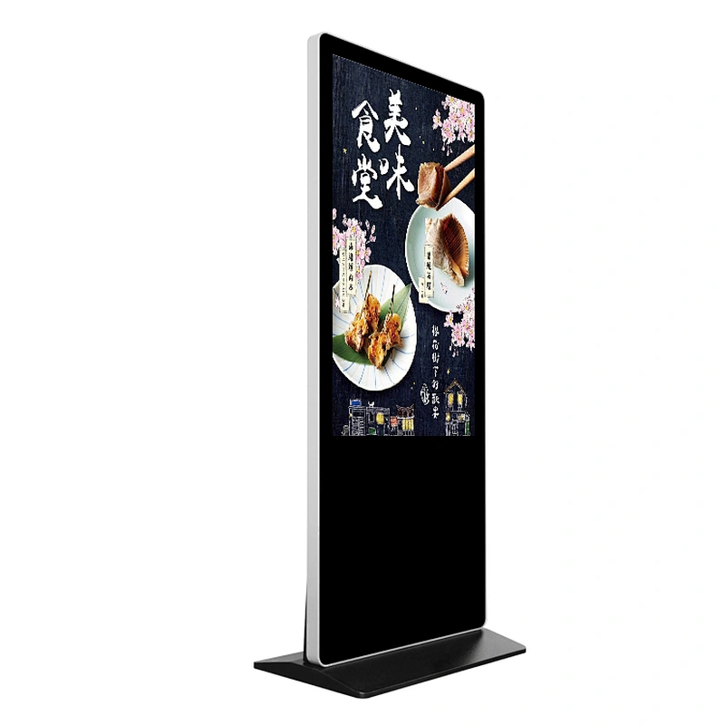 50 inch stands for malls vertical standing dvd player multi touch screen kiosk
