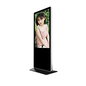 Senke 55 shopping mall advertising touch screen  Inch indoor advertising screen led street advertising