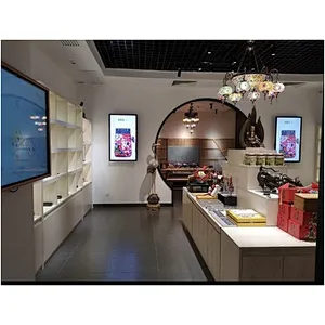 18.5 Inch Wall Mount Wifi Small Elevator Advertising Lcd Display Screen
