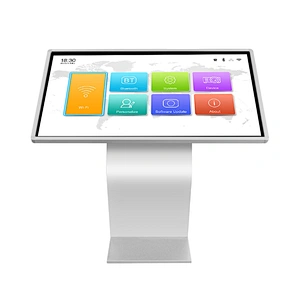 32 inch TFT LED self-service AD information interactive terminal PC kiosk stand