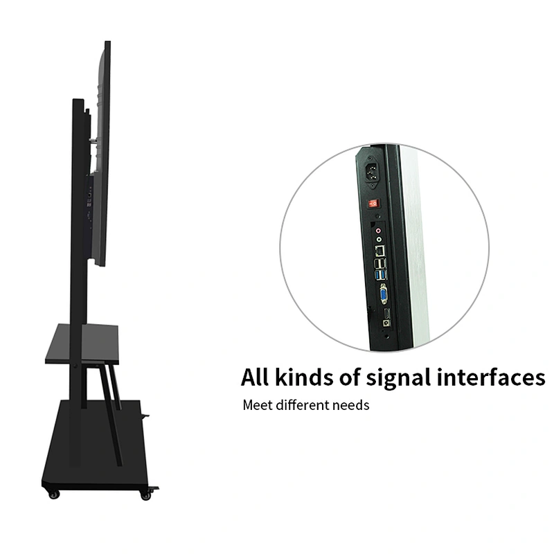 digital portable touch screen interactive smart board whiteboard 65 inch all in on pc