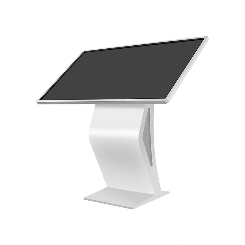 43 inch floor stand touch screen advertising display totem kiosk media player