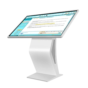 60 inch floor stand infrared touch screen self-service terminal information checking kiosk