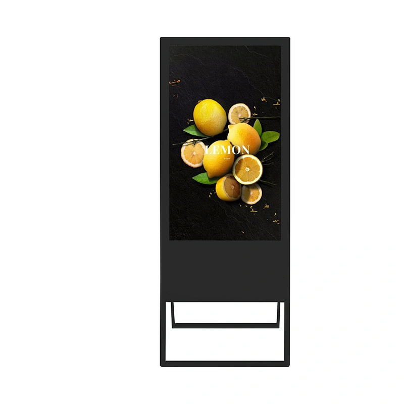 Floor Standing 55 Inch Mall Advertising Capacitive Screen Lcd Display Digital Signage Kiosk
