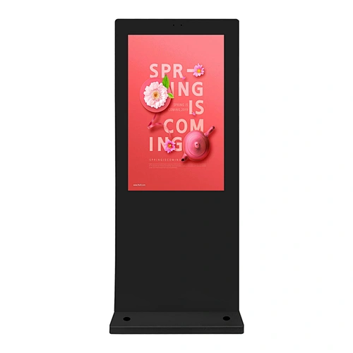 65 Inch Large Big Outdoor Advertising Lcd Display Screen Tv Floor Stand Digital Signage Kiosk touch screen