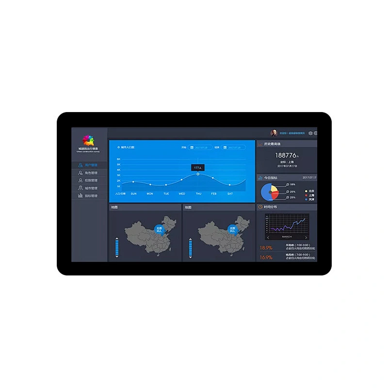Cheap Price 7 Inch Fanless Mini Computer All In One Industrial Touch Panel PC