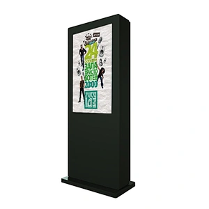 high quality waterproof ip65 outdoor floorstand advertising display monitor digital signage player with software wifi