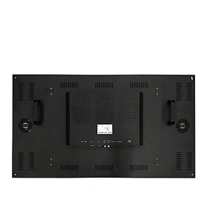 LCD LED wall mounted video panel wall  with 3x3 video wall controller