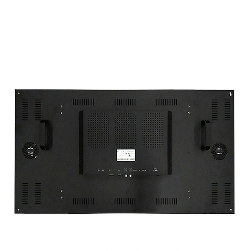 LCD LED wall mounted video panel wall  with 3x3 video wall controller