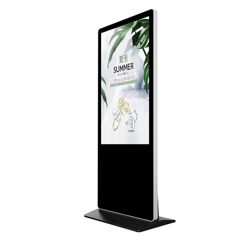 32 43 50 55 65 inch high brightness free stand lcd digital signage player advertising led display screen