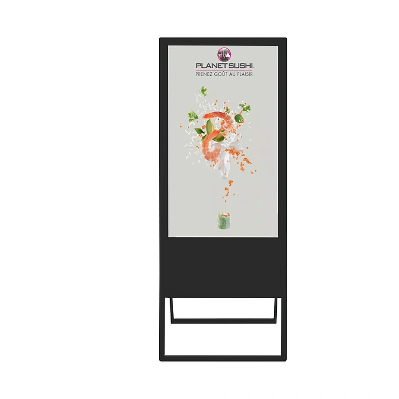 55 Inch Capacitive Touch Screen Advertising Panel Machine Digital Signage For Shops