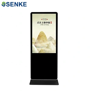 Indoor 43 inch floor standing LCD display for advertising screen digital signage