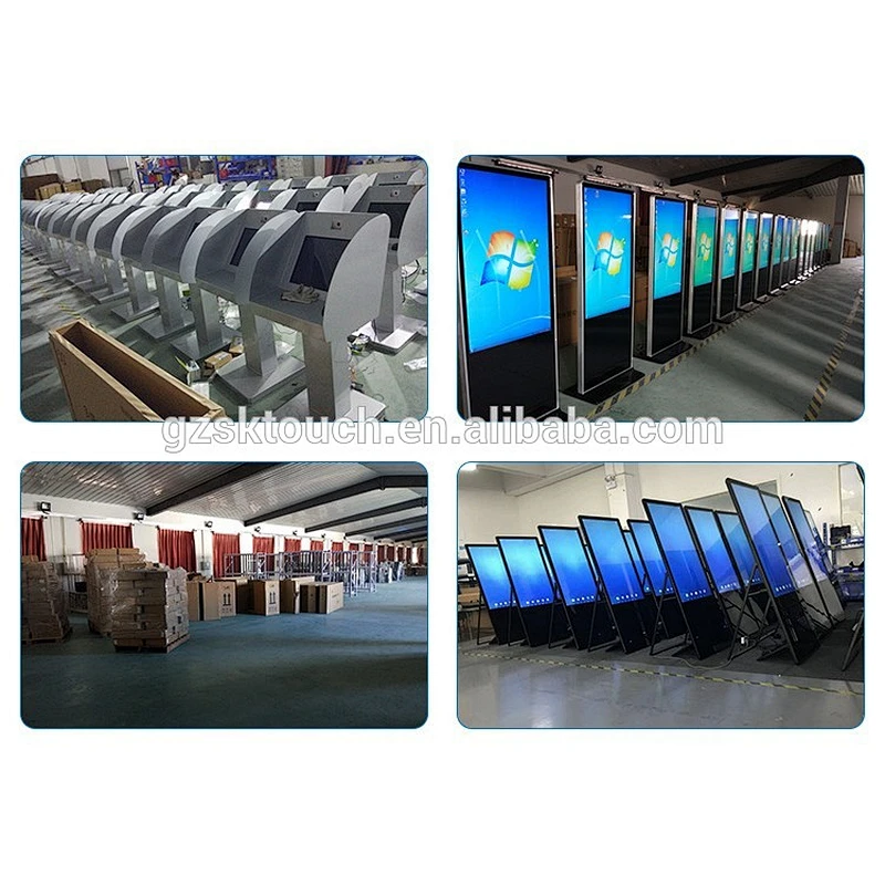 50 Inch Floor Standing Digital Signage Guangzhou With Cms Kiosk