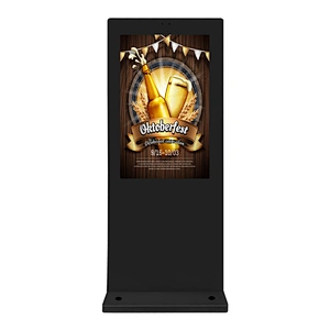 large size ip65 vertical outdoor digital signage price blackboardc lcd touchscreen monitor