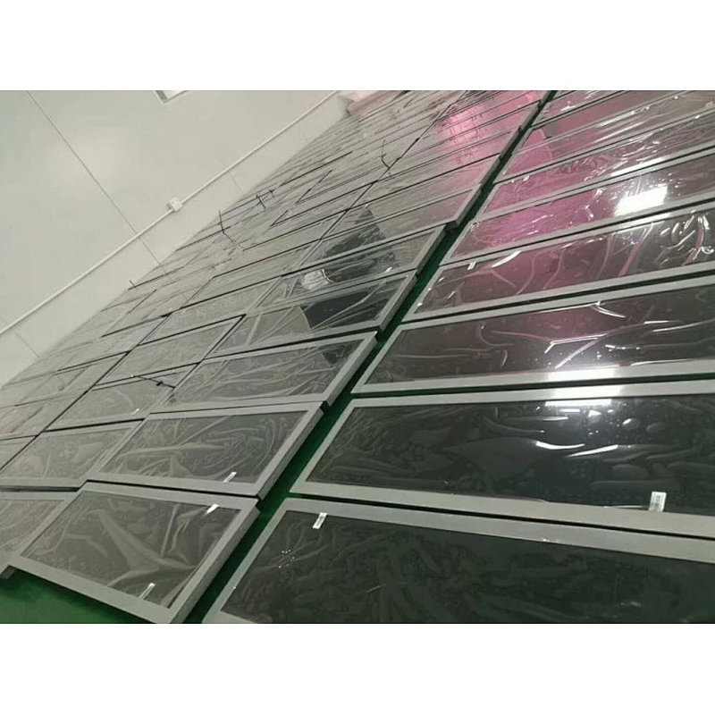 Hot Selling 28 Inch Stretched Bar Lcd Display Wireless Advertising Display For Bus/Metro/Station