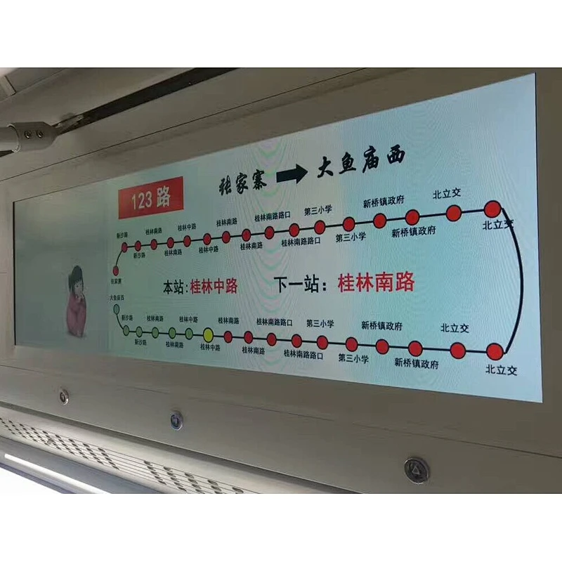 Senke Easily Shipping 24/28 Inch Hospital Ultra Thin Lcd Stretched Bar Advertising Display