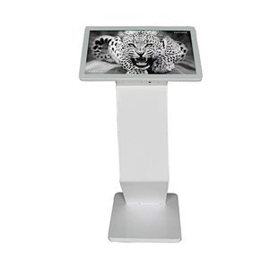 horizontal high definition interactive kiosk pricing 42 inch standing interactive information kiosk