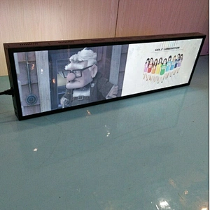 SENKE Ready To Ship Ultra Wide Bar Stretch Lcd 19 Inch Tft Monitor Display Digital Signage