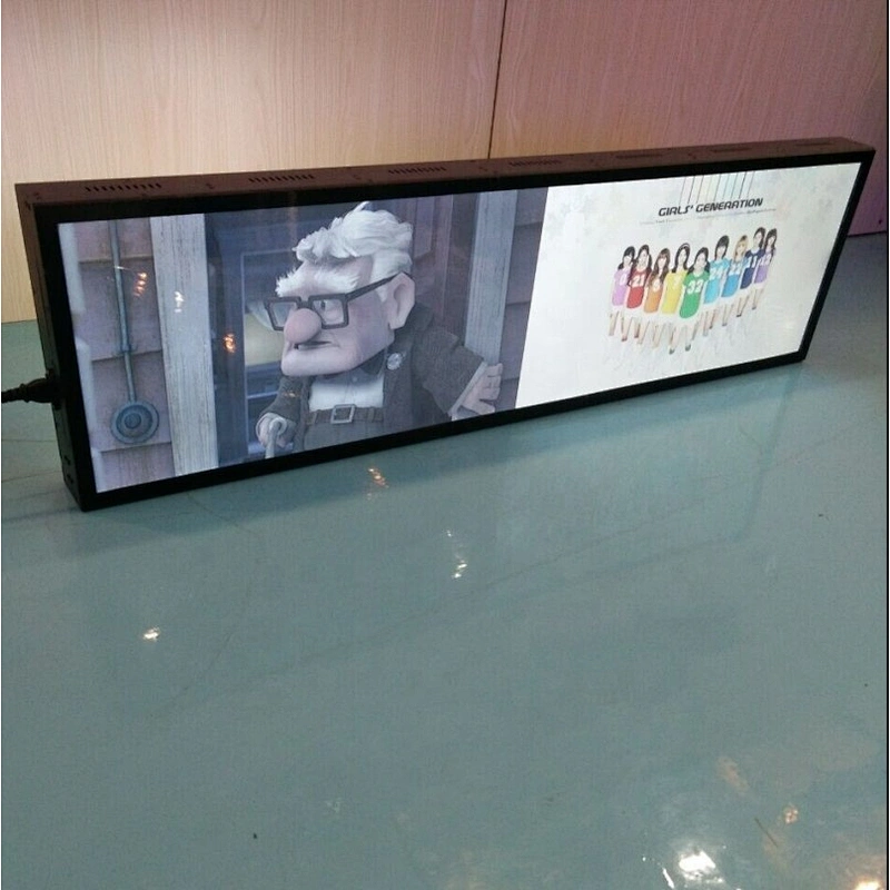 SENKE Ready To Ship Ultra Wide Bar Stretch Lcd 19 Inch Tft Monitor Display Digital Signage