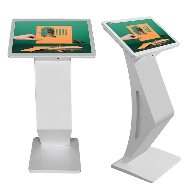 Small Size 21.5 Inch Shopping Mall Indoor Kiosk Capacitive Touch Screen Information Kiosk