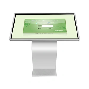 32 inch sensitive floor stand indoor digital kiosk stand pc touch screen