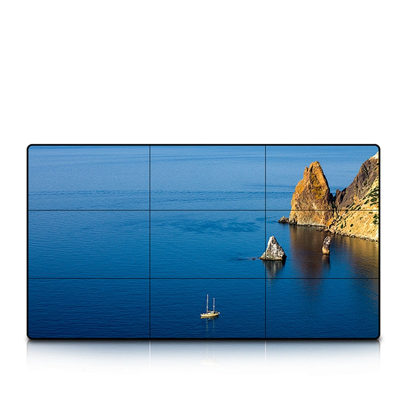 Factory price 49 55 inch Seamless narrow bezel exhibition LCD led Video Wall