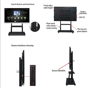 New Product Hot Selling 65 Inch Infrared Touch All In One Computer Interactive Screens Board