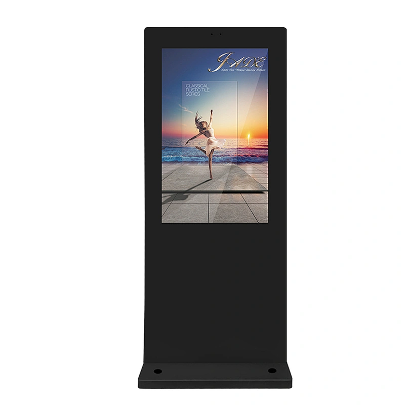 65 Inch Large Big Outdoor Advertising Lcd Display Screen Tv Floor Stand Digital Signage Kiosk touch screen