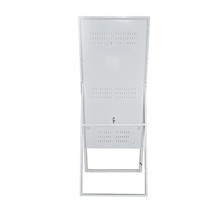 Lightest 32 inch  portable floor stand digital signage kiosk lcd advertising display price
