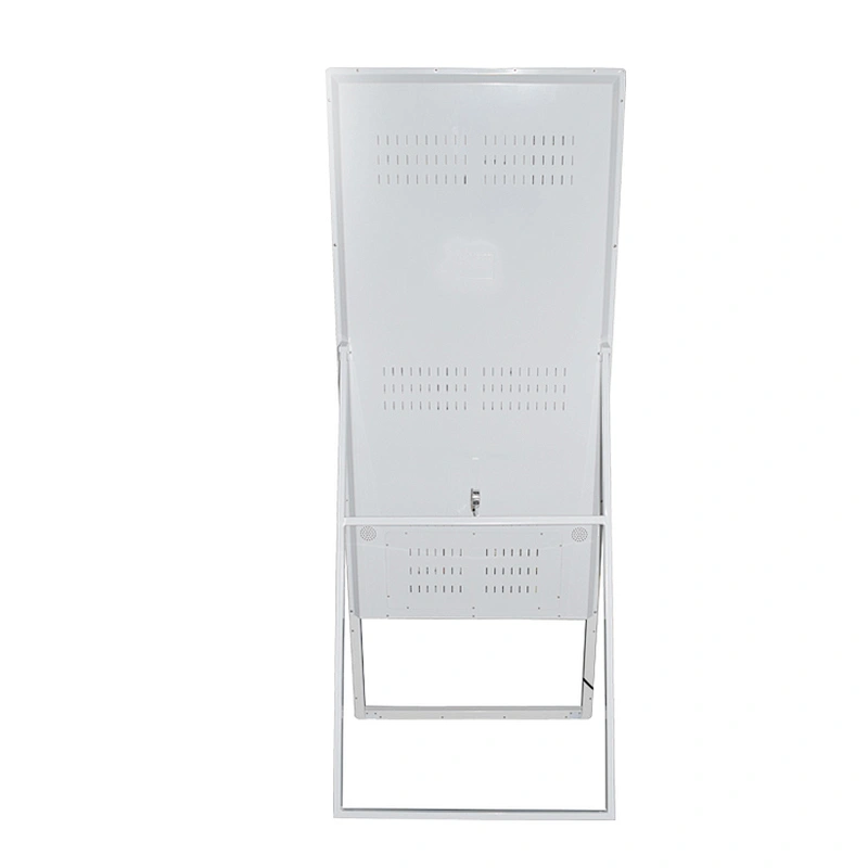 Lightest 32 inch  portable floor stand digital signage kiosk lcd advertising display price