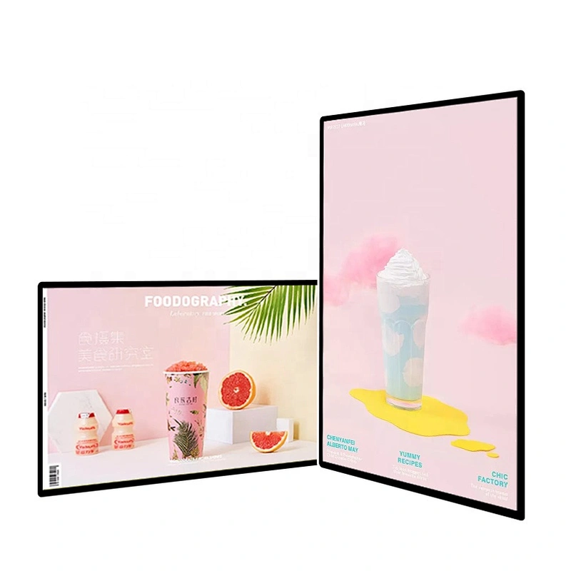 New Design 32 Inch Wall Mounting Stand Alone Interactive Digital Signage Advertising Lcd Display