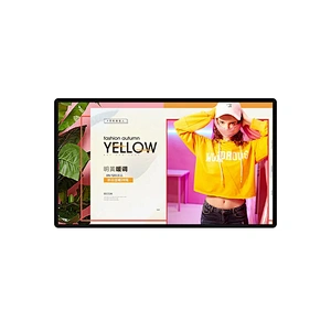 embedded wall mounting 19 inch digital signage player lcd display screen advertising