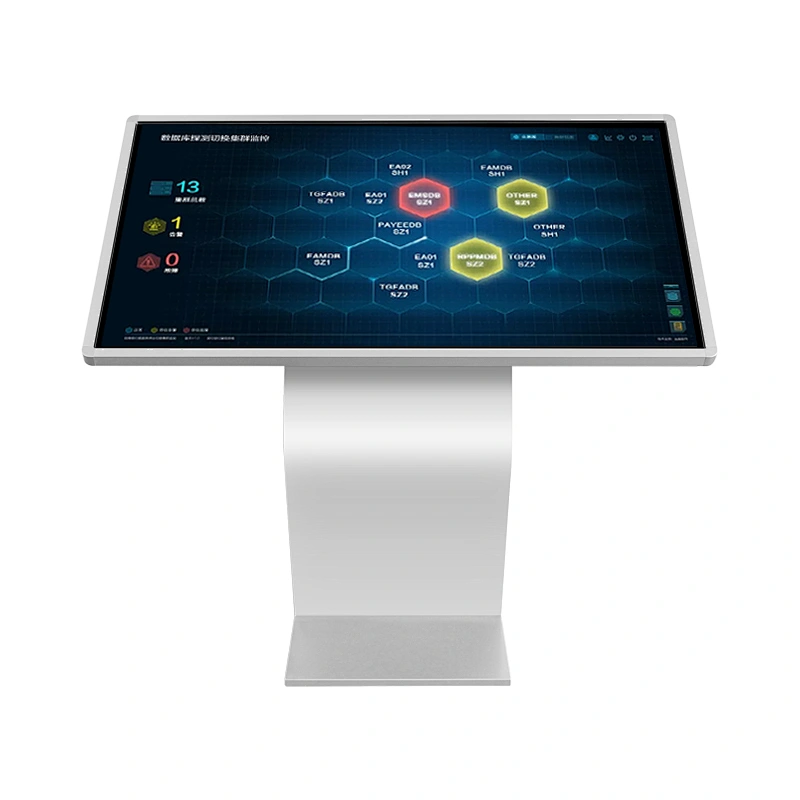 43 inch Horizontal query machine touch screen information machine  self-service kiosk for shopping mall