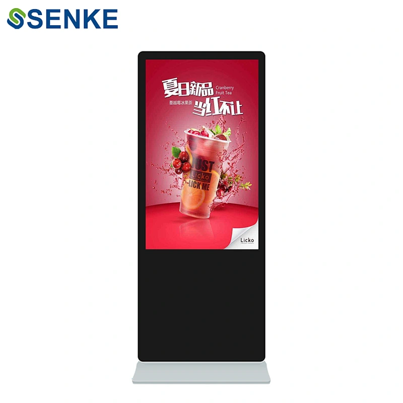 Indoor 43 inch floor standing LCD display for advertising screen digital signage
