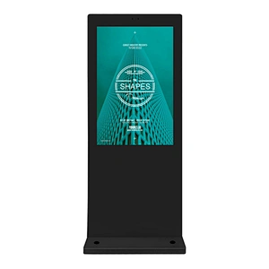 43 inch real 1080P outdoor market free lcd advertising player digital signage display stands floor standing kiosk