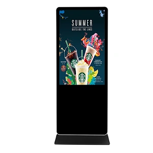 indoor high definition tft big ad display screen monitor led advertising panel