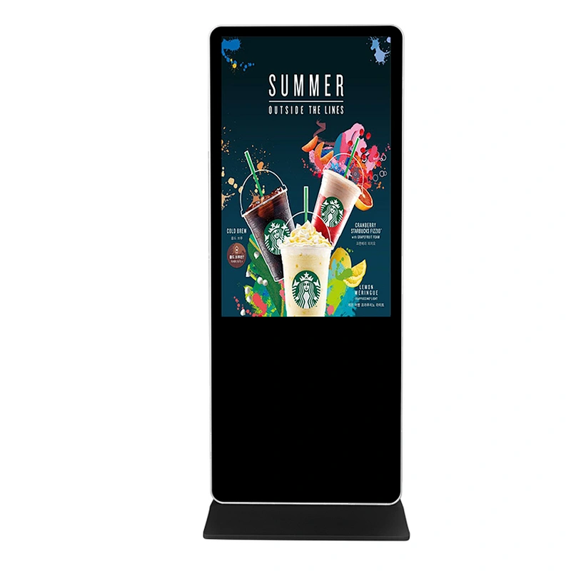 indoor high definition tft big ad display screen monitor led advertising panel