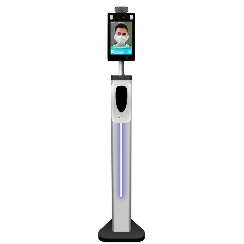 Access Control Facial Recognition Temperature Detection with Mask