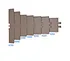 Wholesale China Several Sizes Chain Plastic Conveyor Chain Plate For Conveyor
