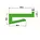 jetway Conveyor parts Cost-Effective Plastic Conveyor Guide Edge high quality Uhmwpe Wear Strip For  Beverage Filling Machinery