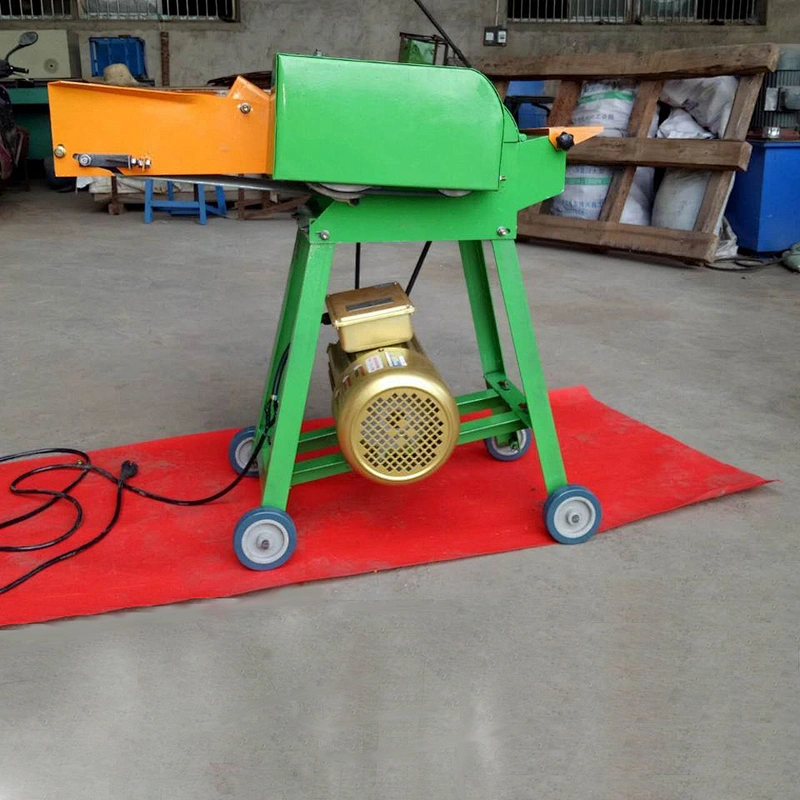 High Speed Electric Chaff Cutter/Animal Feed Chopper Straws Machine