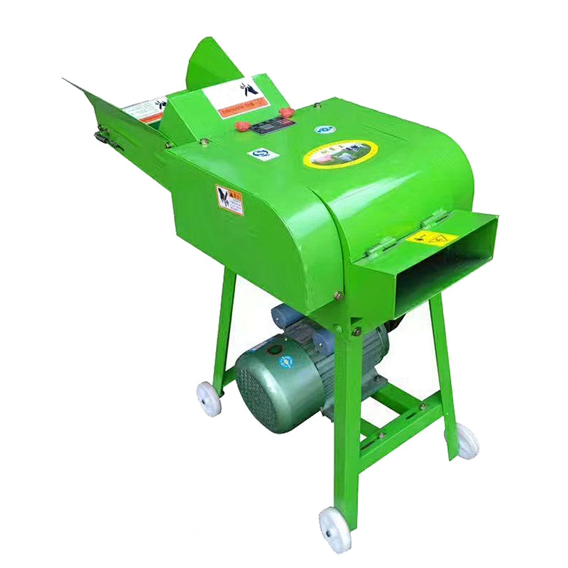 High Speed Electric Chaff Cutter/Animal Feed Chopper Straws Machine