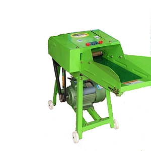 High Speed Electric Chaff Cutter/Animal Feed Chopper Straws Machine