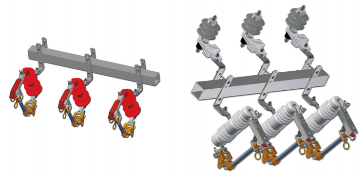 Drop-out fuse Installation diagram (Export-type)