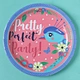 Peacock - Disposable Tableware Round Plates